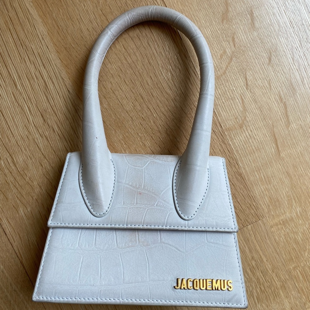JACQUEMUS - Chiquito Moyen croc-effect leather Bag